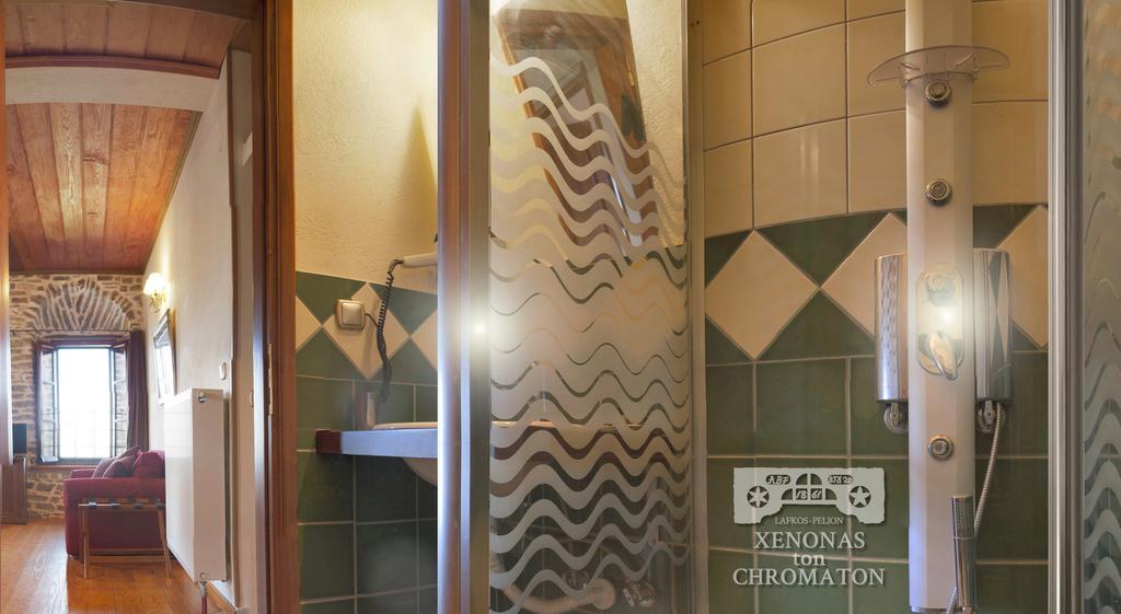 Xenonas Ton Chromaton Hotell Lafkos Eksteriør bilde